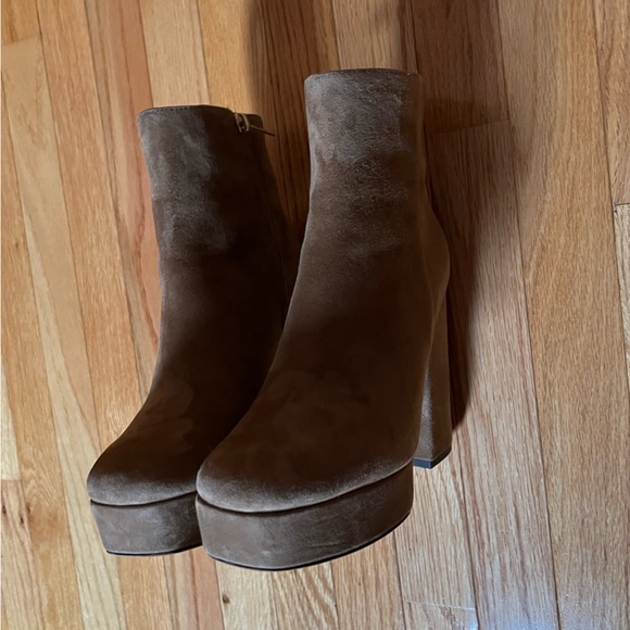 COACH Iona Sued Coconut Bootie - Picture 2 of 9